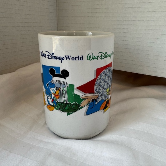 The Walt Disney World Four Parks One World Coffee Mug Vintage MOM - Picture 2 of 7